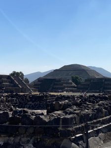 Temple of the Sun in Teotihuacán, Mexico