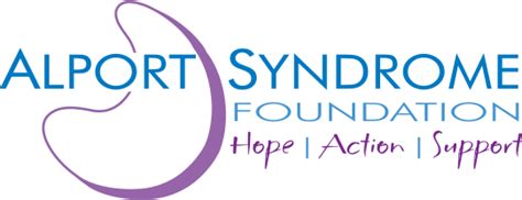 Logo for the Alport Syndrome Foundation, a Pulse Infoframe partner